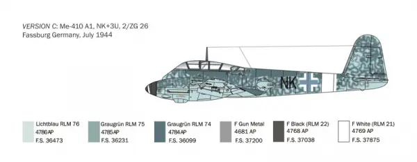 Italeri Me-410 Hornisse — image 10 of 10