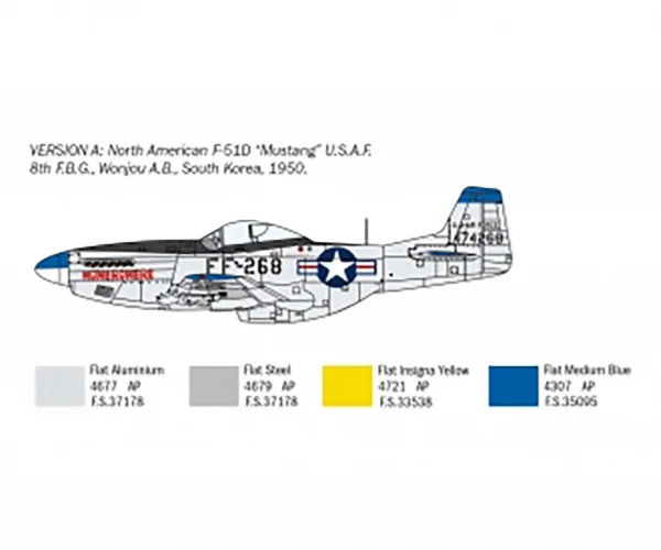 Italeri F-51D Mustang — image 4 of 14