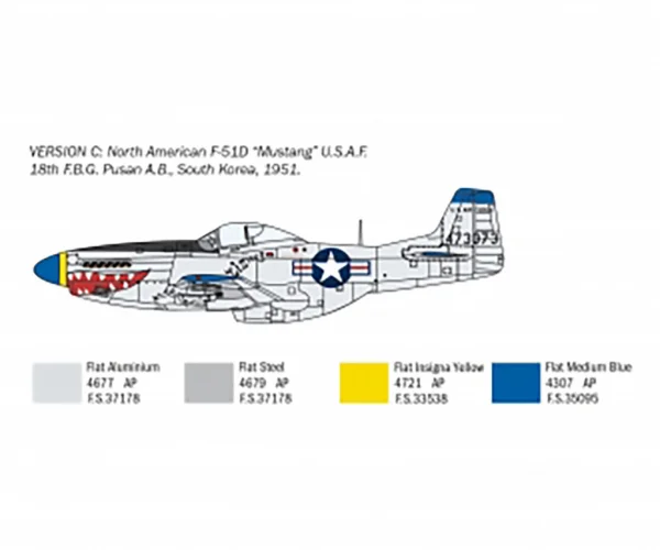 Italeri F-51D Mustang — image 6 of 14