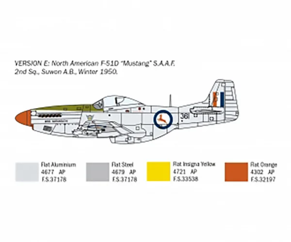 Italeri F-51D Mustang — image 8 of 14