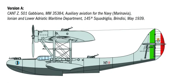 Italeri Cant-Z.501 — image 6 of 13