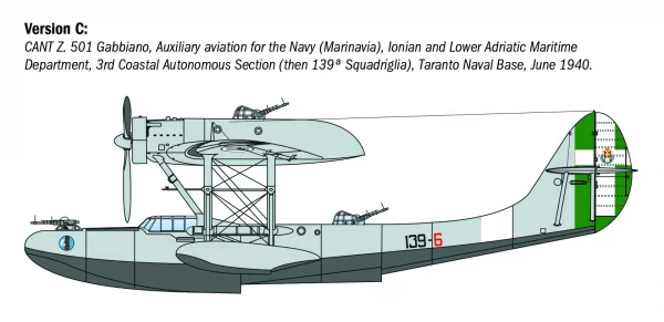 Italeri Cant-Z.501 — image 4 of 13