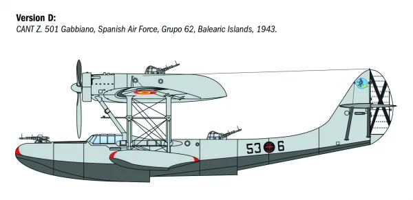 Italeri Cant-Z.501 — image 3 of 13