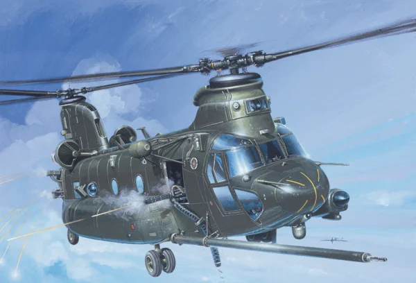 Italeri Mh-47 E Soa Chinook &mdash; image 7 of 11
