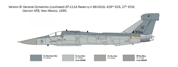 Italeri Ef-111 A Raven Disc — image 2 of 10