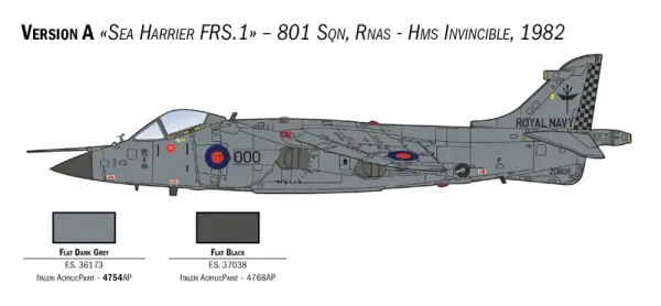 Italeri Sea Harrier Frs.1 — image 6 of 16
