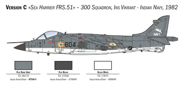 Italeri Sea Harrier Frs.1 — image 4 of 16