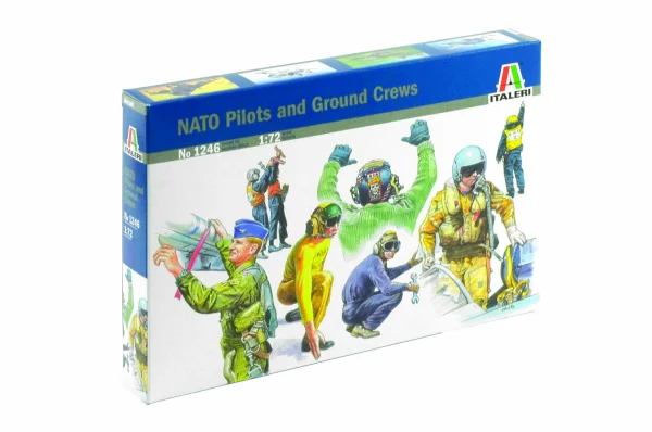 Italeri Nato Pilots And Ground Crew — image 3 of 5