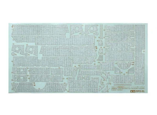 Tamiya 1/35 Elefant Zimmerit Sticker Sheet — image 1 of 3