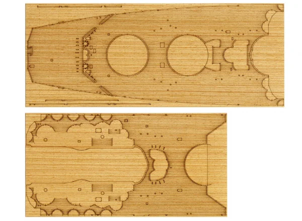 Tamiya 1/350 Yamato Deck Sheet &mdash; image 2 of 8