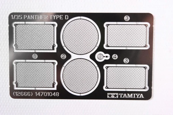 Tamiya 1/35 Panther D P-E Grille Set