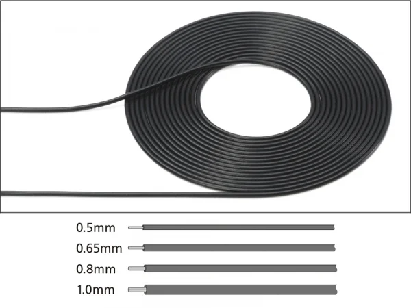 Tamiya Detail Cable Imm Od Bla