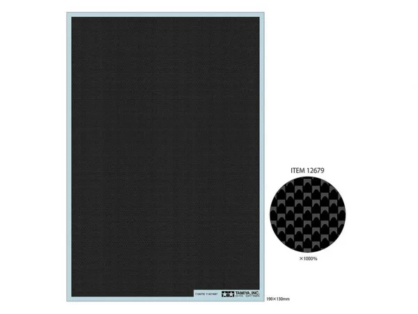Tamiya 1/24 Carbon Decal Plain Fine