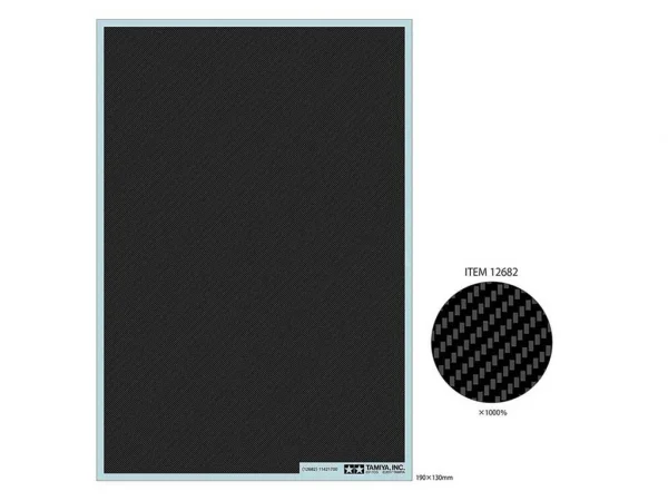 Tamiya 1/24 Carbon Decal Twill Ex Fine