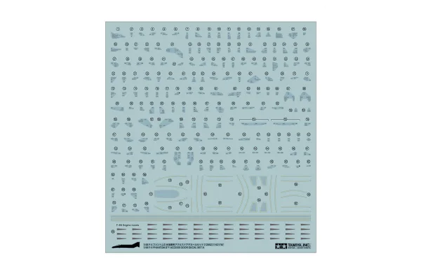 Tamiya 1/48 F-3 Door Decal Set A