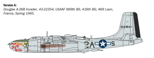 Italeri 1/72 A-26 A/B Invader — image 3 of 8