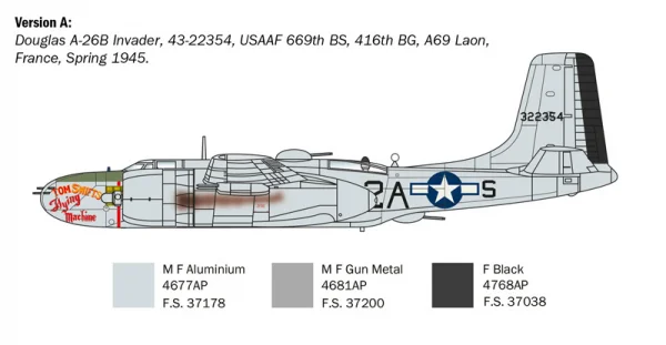 Italeri 1/72 A-26 A/B Invader — image 6 of 14