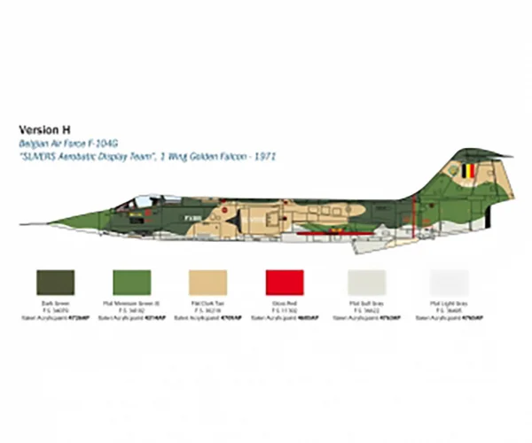 Italeri F-104 G Reece — image 12 of 20