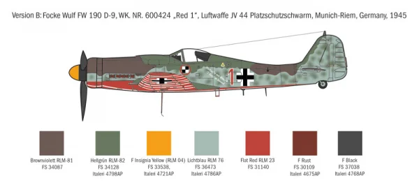 Italeri Fw 190 D-9 — image 6 of 16