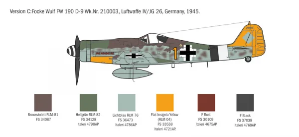Italeri Fw 190 D-9 — image 5 of 16