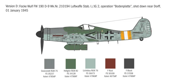 Italeri Fw 190 D-9 — image 4 of 16
