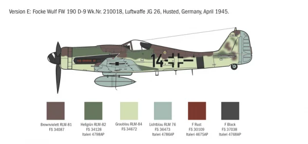 Italeri Fw 190 D-9 — image 3 of 16