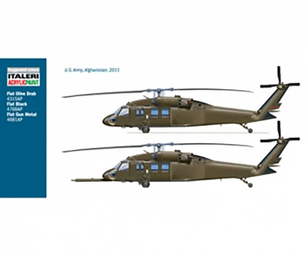Italeri Uh-60/Mh-60 Black Hawk Night Raid — image 4 of 11