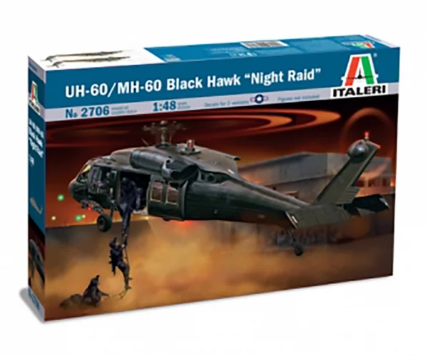 Italeri Uh-60/Mh-60 Black Hawk Night Raid — image 8 of 11