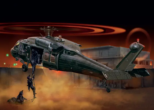 Italeri Uh-60/Mh-60 Black Hawk Night Raid — image 19 of 19