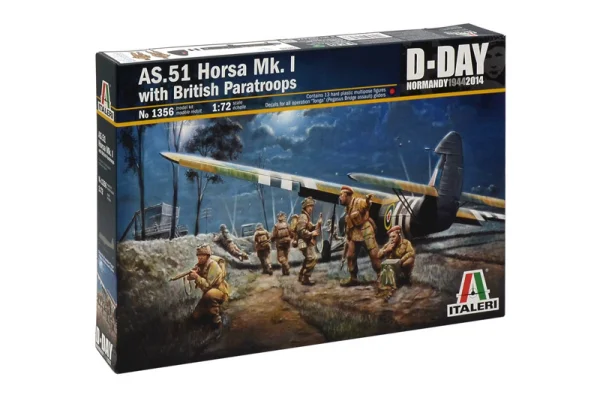 Italeri As.51 Horsa Mk1/11 + Brit Para Dday — image 2 of 8
