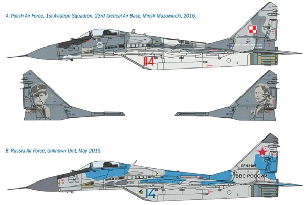 Italeri Mig 29A Fulcrum — image 5 of 8