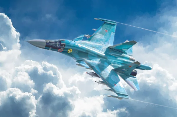 Italeri Sukhoi Su-34 Fullback &mdash; image 2 of 8
