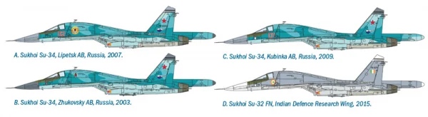 Italeri Sukhoi Su-34 Fullback &mdash; image 5 of 8