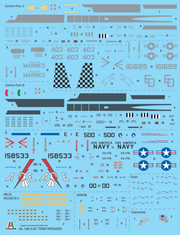 Italeri A-6E Intruder US Navy/Usmc &mdash; image 4 of 16