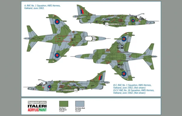 Italeri Harrier Gr.3 Falkland — image 5 of 9