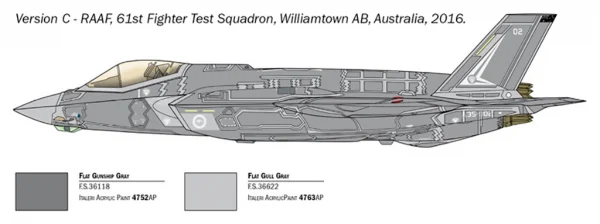 Italeri 1/72 F35A — image 6 of 12