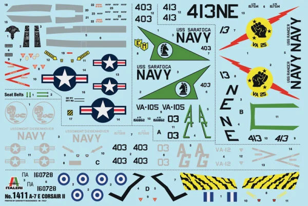 Italeri 1/72 A-7E Corsair II — image 7 of 22