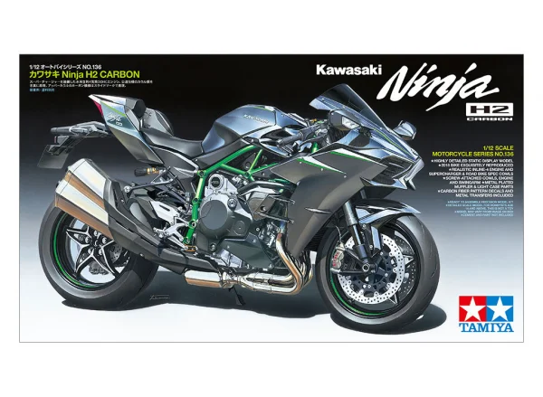 Tamiya 1:12 Kawasaki Ninga H2 Carbon