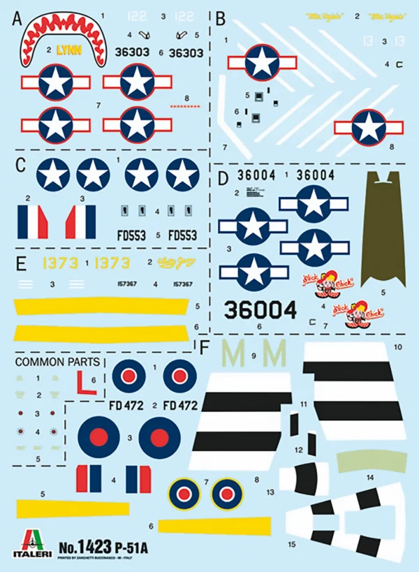 Italeri 1/72 P-51B — image 10 of 13