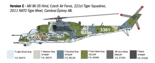 Italeri Mil Mi-24P / Mil Mi 35P — image 9 of 20