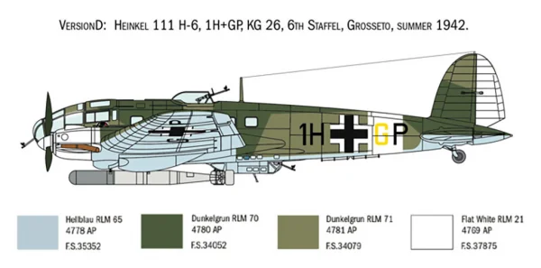 Italeri Heinkel He-111H-6 — image 7 of 13
