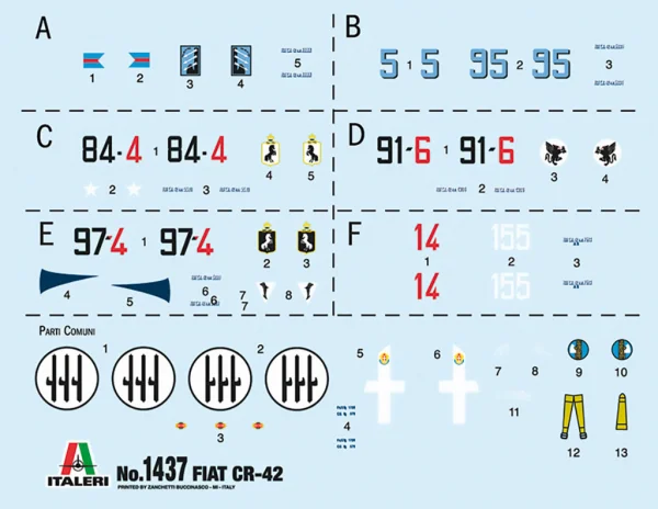Italeri Fiat Cr.42 Falco — image 10 of 12
