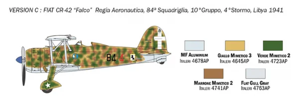 Italeri Fiat Cr.42 Falco — image 7 of 12