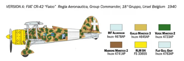 Italeri Fiat Cr.42 Falco — image 9 of 12