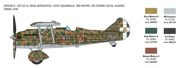 Italeri Cr.32 Freccia &mdash; image 2 of 12