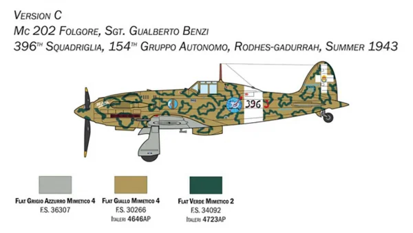 Italeri Mc 202 Folgore — image 11 of 11