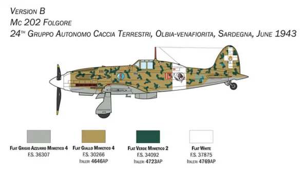 Italeri Mc 202 Folgore — image 2 of 11