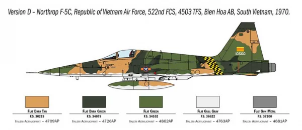 Italeri F-5A Freedom Fighter — image 7 of 14