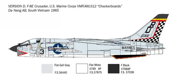 Italeri F-8E Crusader — image 8 of 15