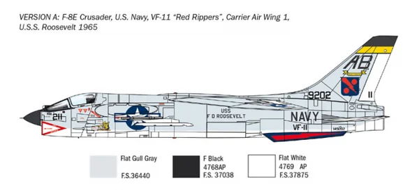 Italeri F-8E Crusader — image 11 of 15